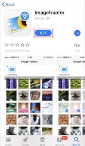 Installeer FotoTrans in de App Store