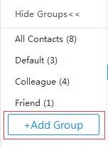 add contact group 