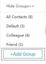 add contact group 