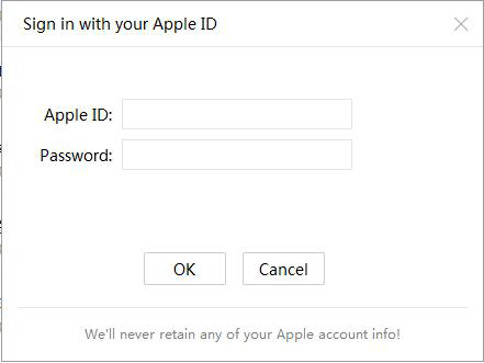 登录Apple ID