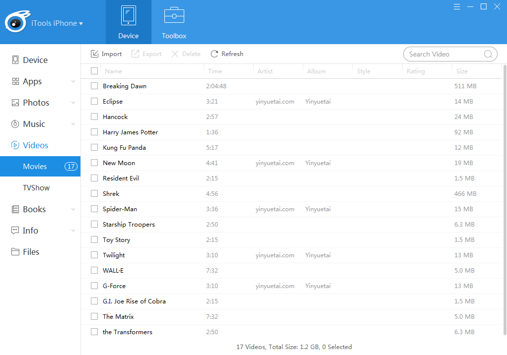 Iphoneからpcに動画を転送する方法 Itools Thinkskysoft Iphoneからpcに動画を転送する方法 Itools Thinkskysoft