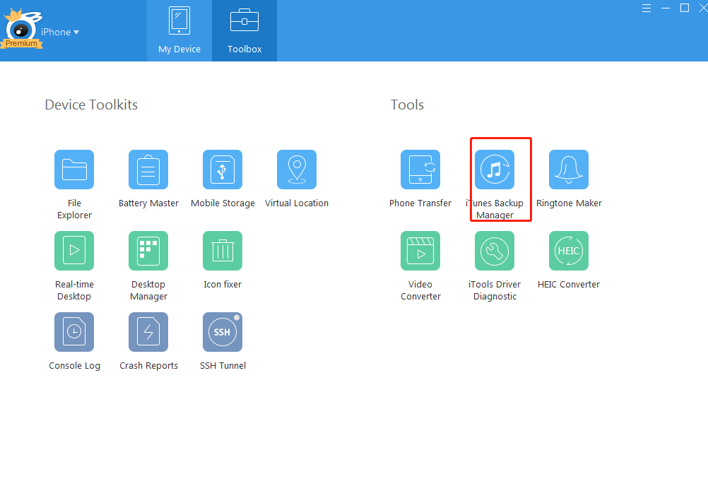 How to backup iPhone free