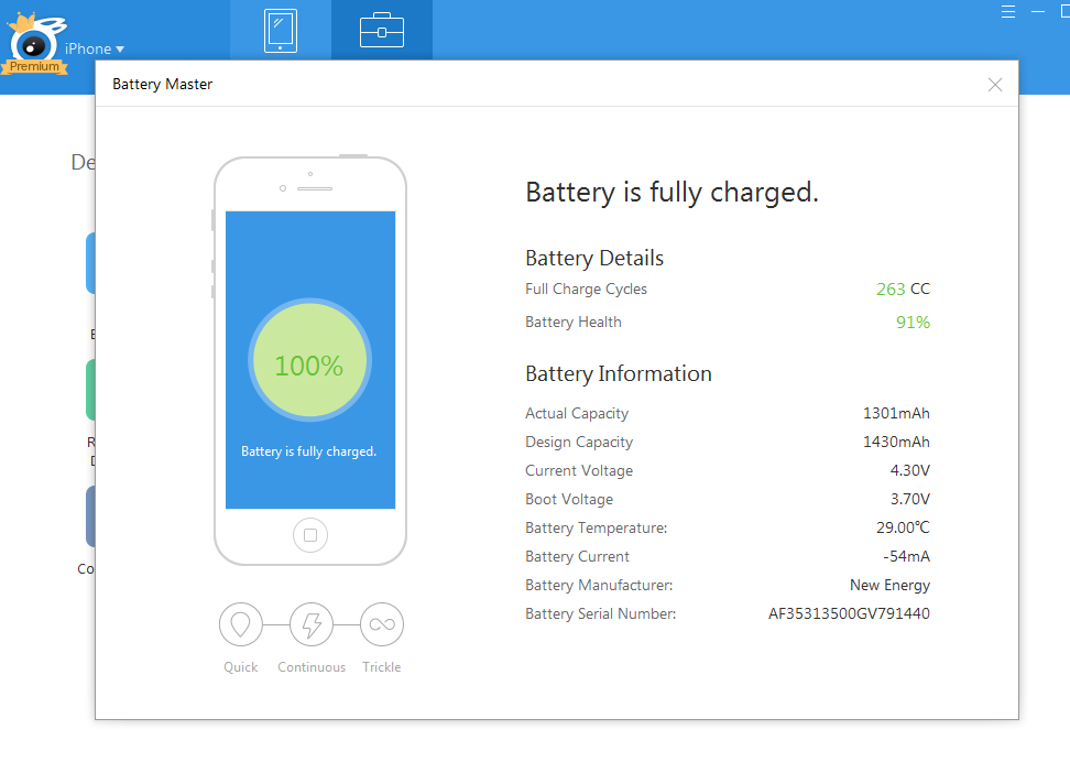 wie man den Batteriezustand auf dem iPhone überprüft