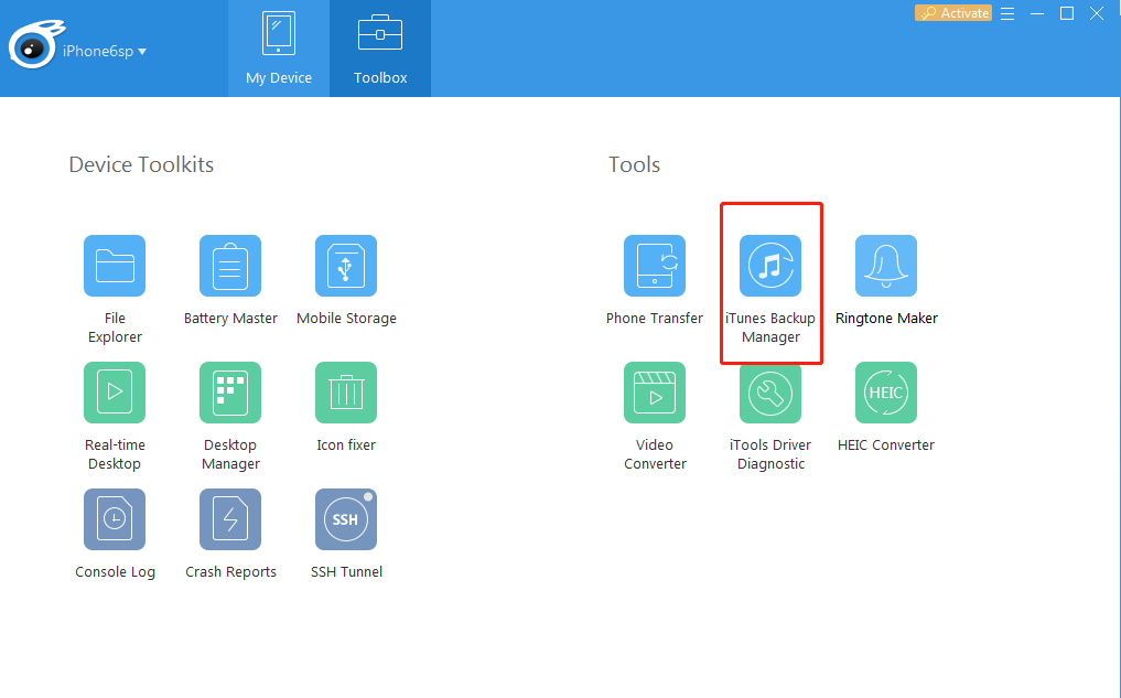 estrattore di backup gratuito per iPhone