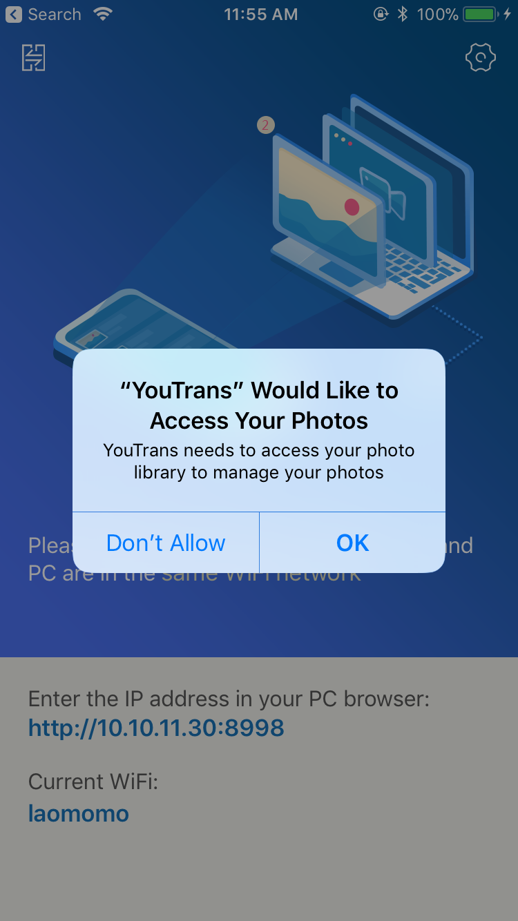 open YouTrans access