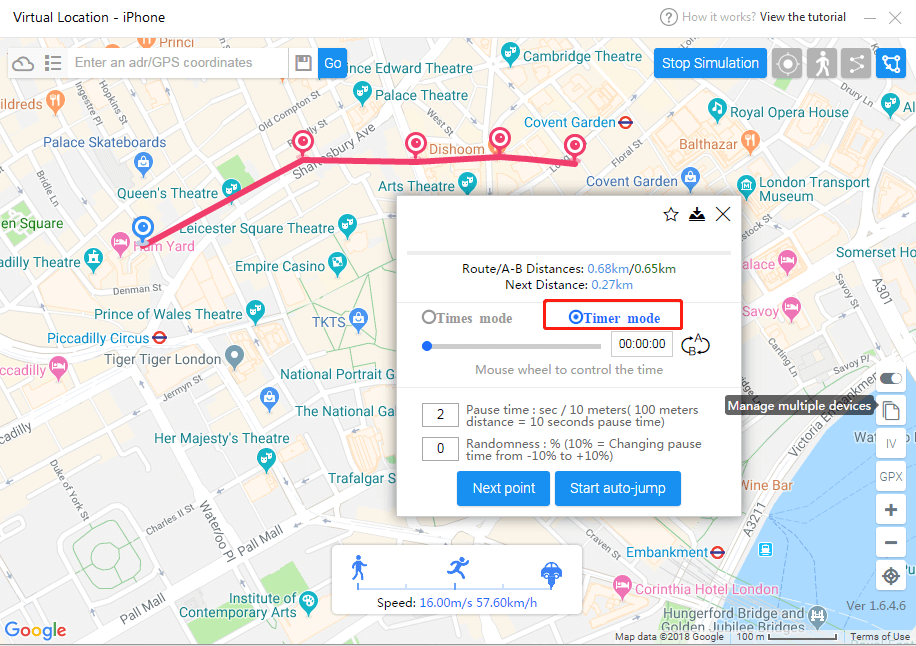 поддельное местоположение gps на ios 41