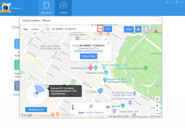 How to fake gps location on iPhone - iTools(Thinkskysoft)