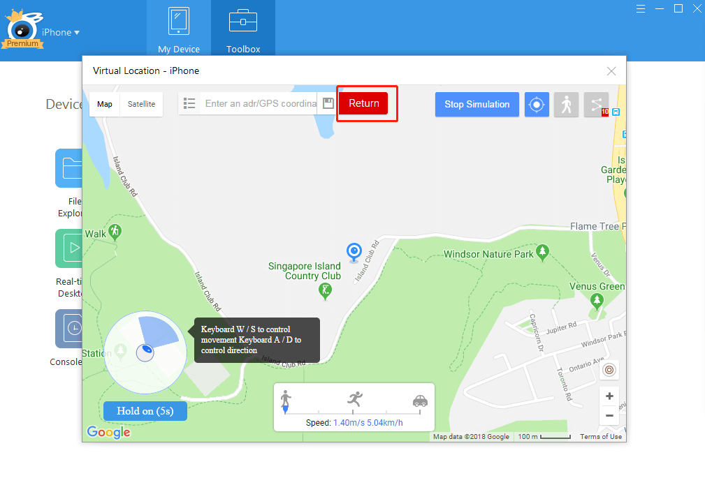emplacement de faux GPS sur iOS15