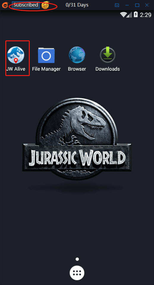 Emulatore di iTools per Jurassic World Alive